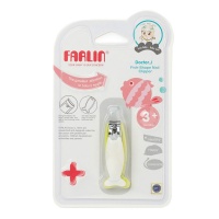 Детские маникюрные щипчики для ногтей FARLIN BF-160D (lime)