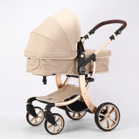 Коляска Luxmom 608 (2 в 1) (хаки)