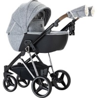 Коляска Luxmom F1 (2в1) серый