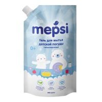Гель для мытья посуды и игрушек Mepsi,  1л.,  дойпак,  арт.532