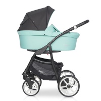 Коляска BELLA SPORT (2 в 1) - RIKO BASIC (04 Ceramic green,  мятный)