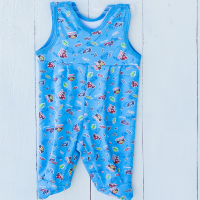 Ползунки Грач 186 дл. под памперс р. 18-20 кор. (интерлок)