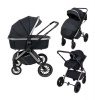 Коляска Luxmom 750 3в1 (черный)