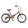 Велосипед 20" STELS Pilot-350 13" 6 скор. чёрный/оранжевый