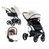 Коляска Luxmom F1 3в1 (бежевый)