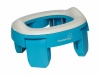 Дорожный горшок ROXY-KIDS HP-250B HandyPotty и насадка на унитаз голубой