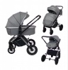 Коляска Luxmom 750 3в1 (серый)